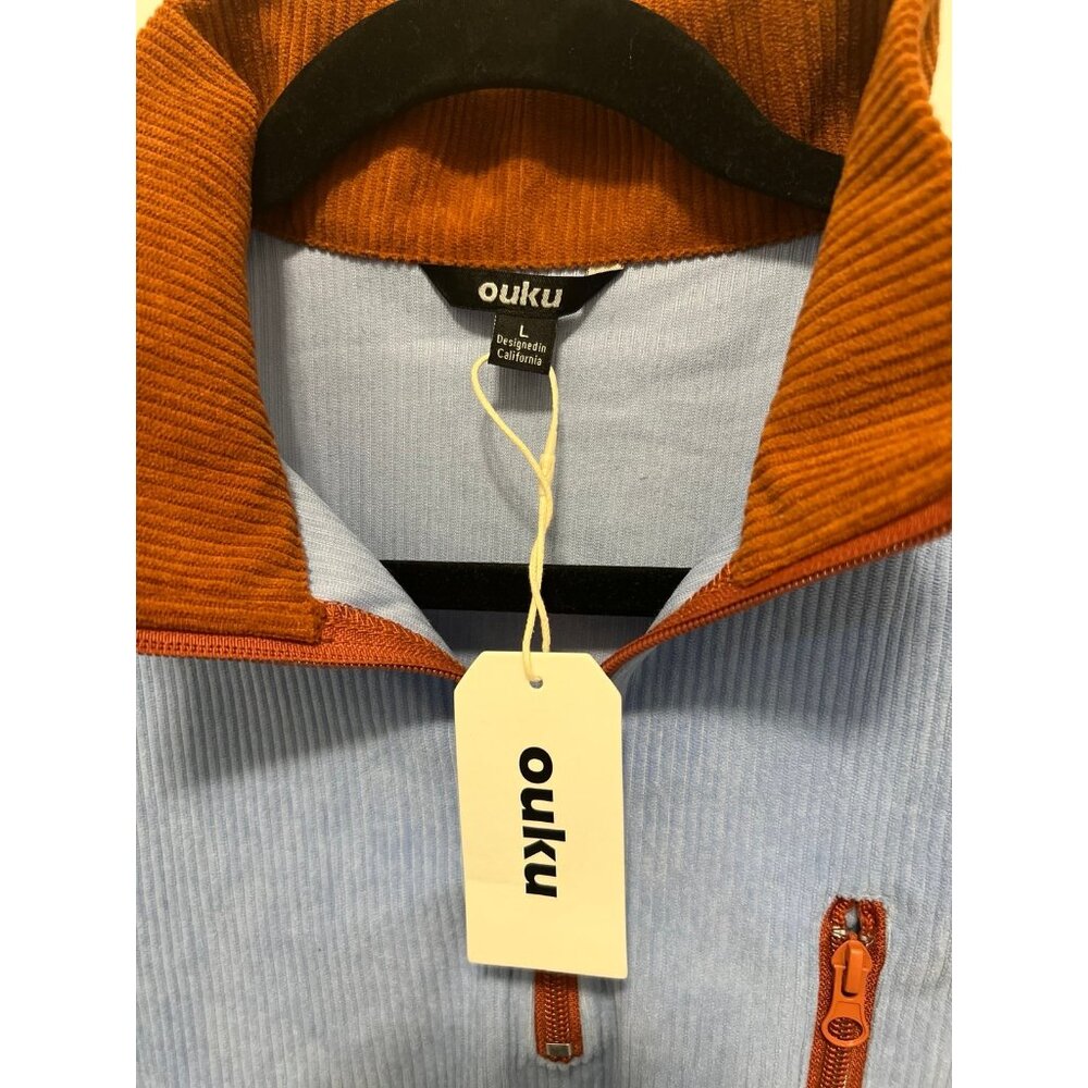 Waffle Knit Top, Long Sleeve Shirt, Long Sleeve Quarter Zip - Picture 2 of 4